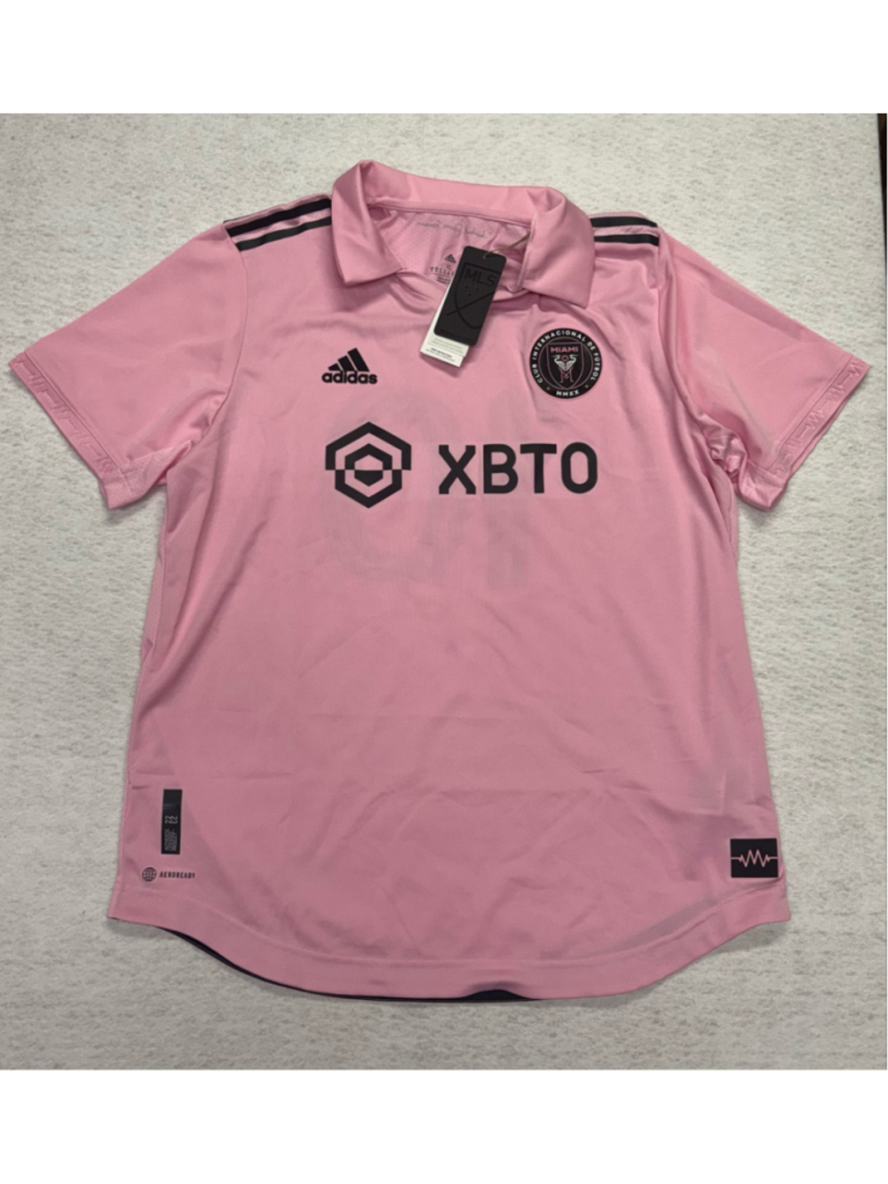Adidas Inter Miami Lionel Messi #10 Authentic Jersey Pink Men XL NWT IB5026